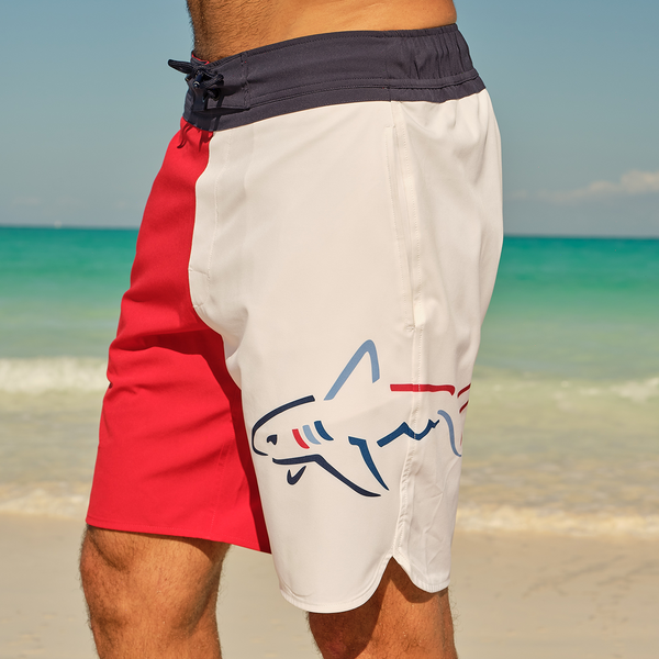 Greg Norman Wrap-Around Shark Board Short