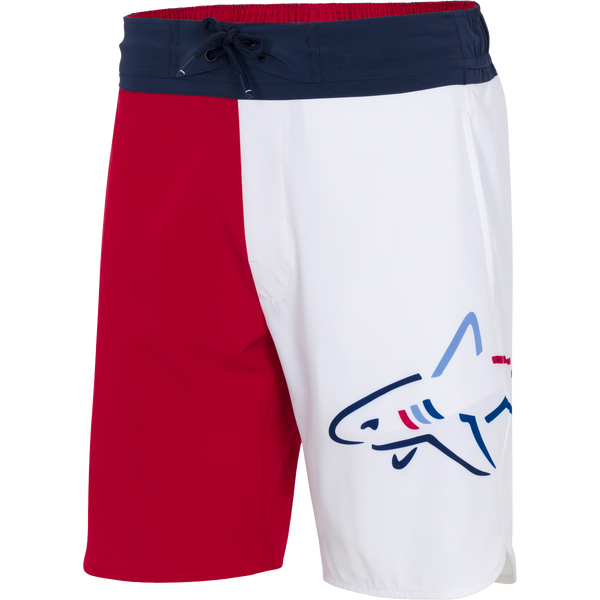 greg norman Wrap-Around Shark Board Short