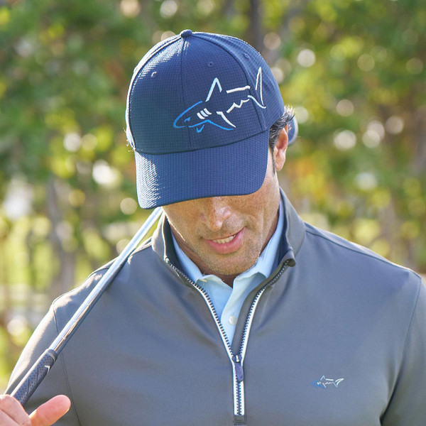 Greg Norman Wrap-Around Shark Performance Cap