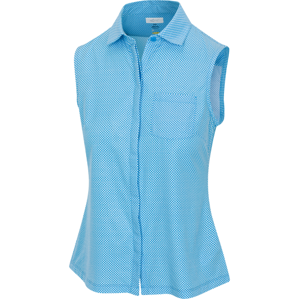 Greg Norman X-Lite Placket Sleeveless Polo