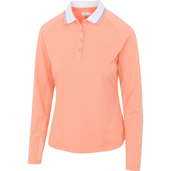 greg norman Sun-Protection Dreamscape Long-Sleeve Polo