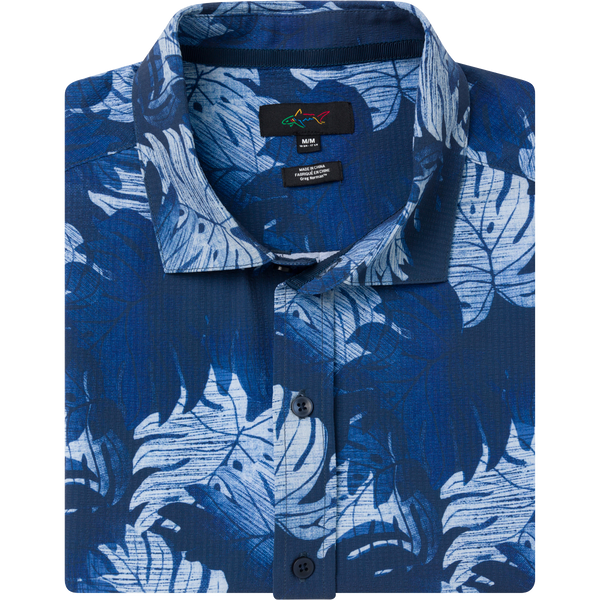 greg norman Tropical Garden Short-Sleeve Button Down