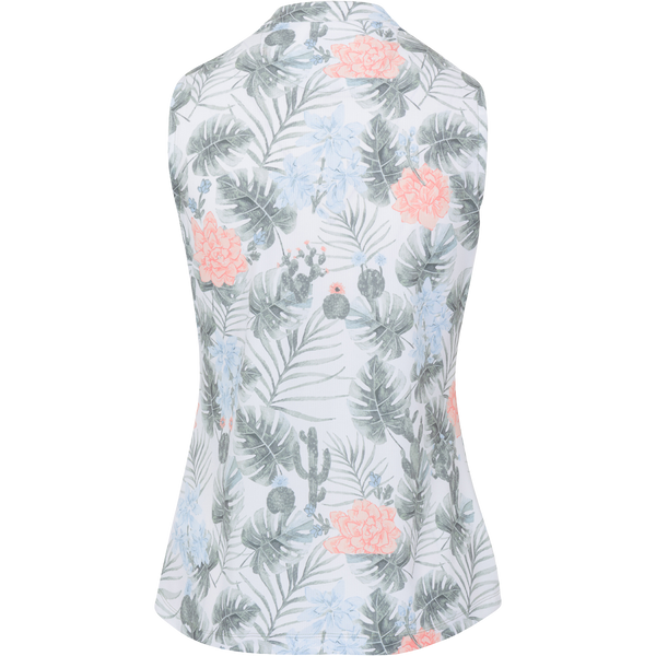 Greg Norman Ventilated Desert Dream Sleeveless Polo