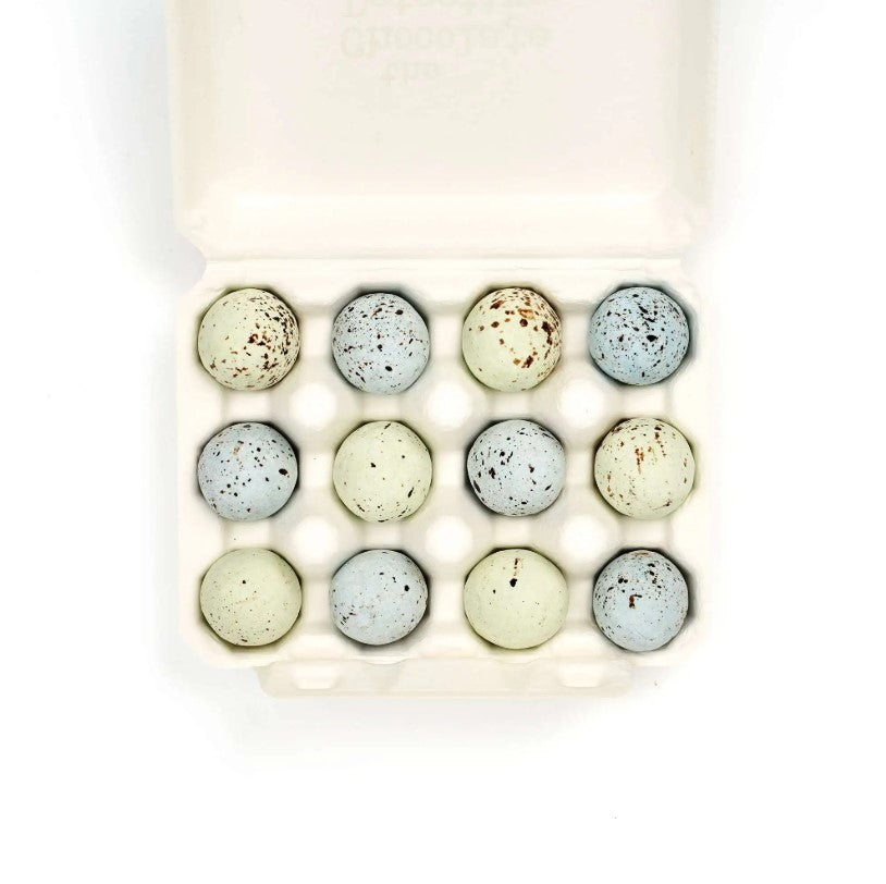 Greige 12 Rainbow Lovebird Eggs - The Chocolate Detective