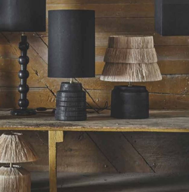 Greige Ada Banana Leaf Lampshade From Olsson & Jensen