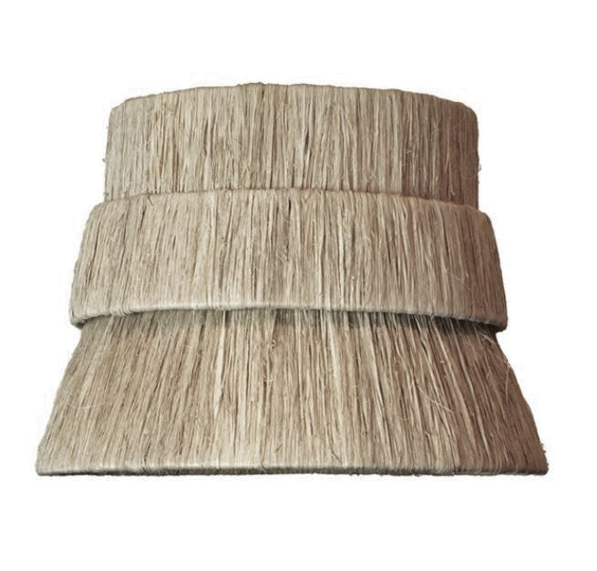greige Ada Banana Leaf Lampshade from Olsson & Jensen