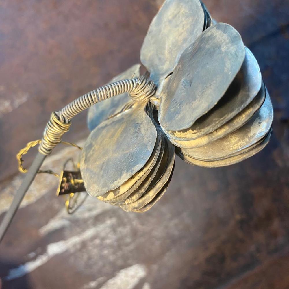 Greige Antique Silver Christmas Rose - Botanical Range - Walther & Co