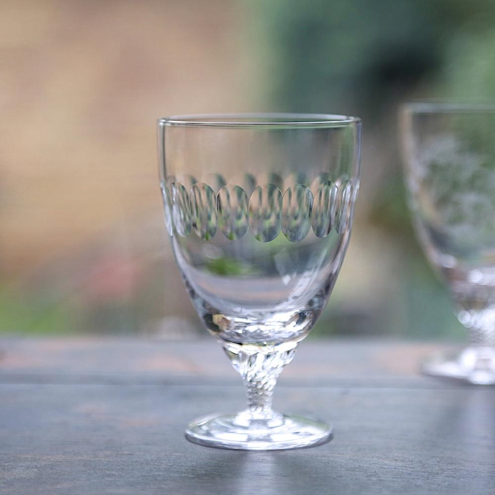 Greige Bistro Wine Glass - Boxed Set Of Six - Four Style Options