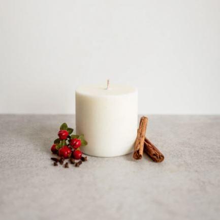 Greige Candle Refill For Pott Refillable Scented Candle Holder