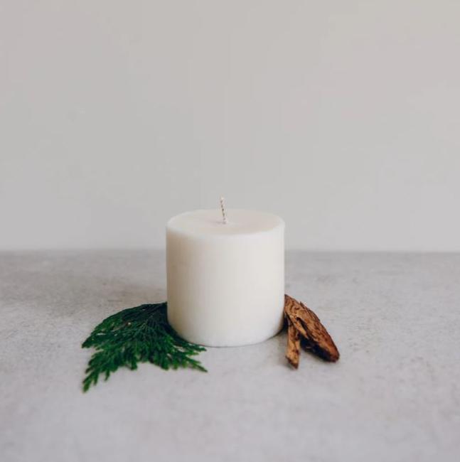 Greige Candle Refill For Pott Refillable Scented Candle Holder