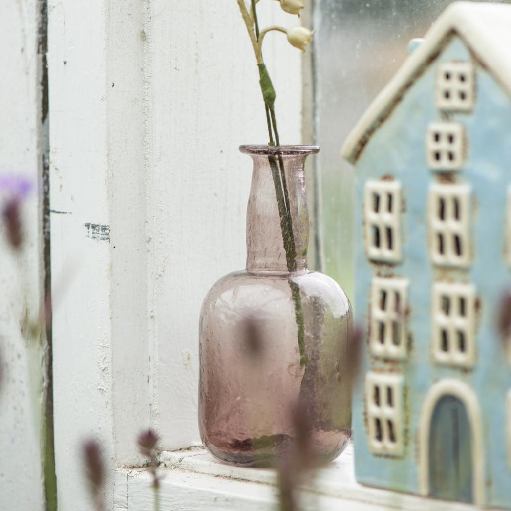 Greige Ceramic House Tealight Holders - Various Colours And Designs