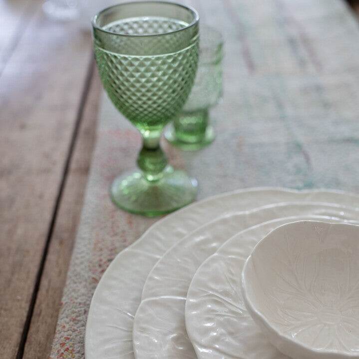 Greige Diamond Wine Glass From Portugal - Large - Various Colours