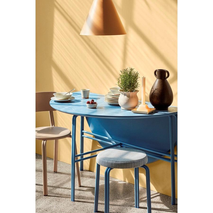 Greige Figure Candle - Pilas - Broste Copenhagen - Peach Pink