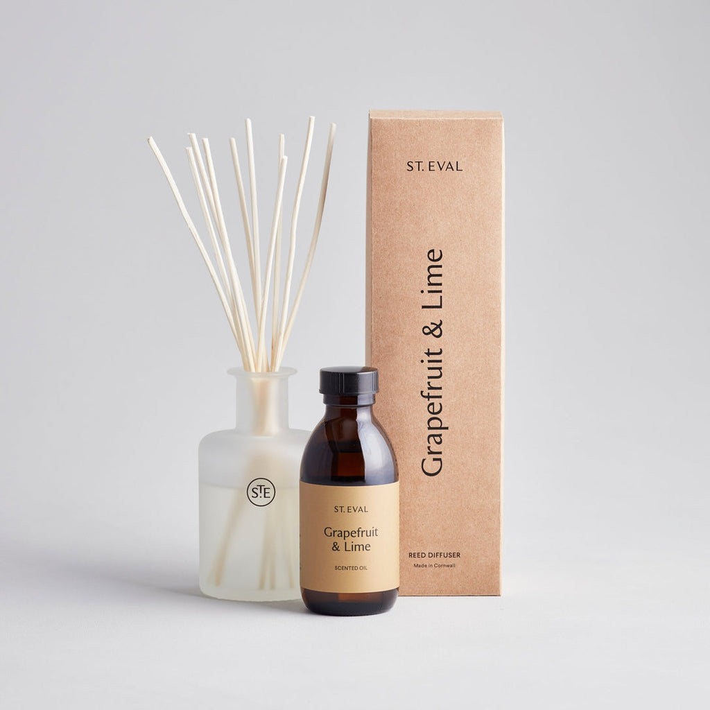 Greige Fragranced Reed Diffuser Sets From St Eval Candle Company - Various Fragrances
