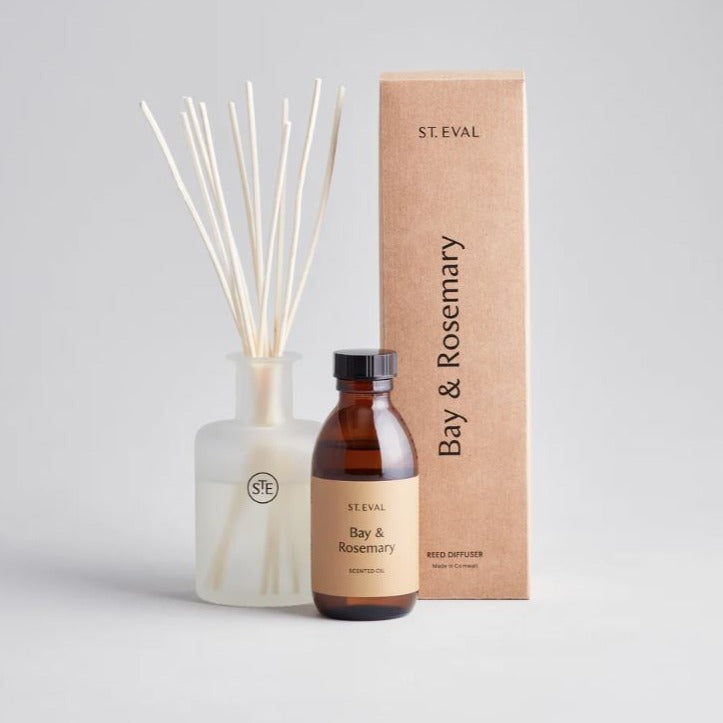 greige Fragranced Reed Diffuser Sets from St Eval Candle Company - Various Fragrances