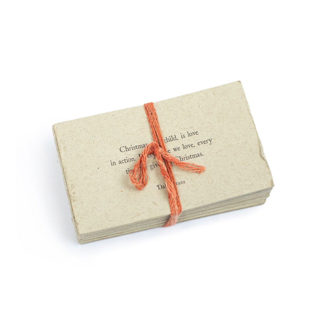 greige Gathered Thoughts - Christmas Collection - Set of 25