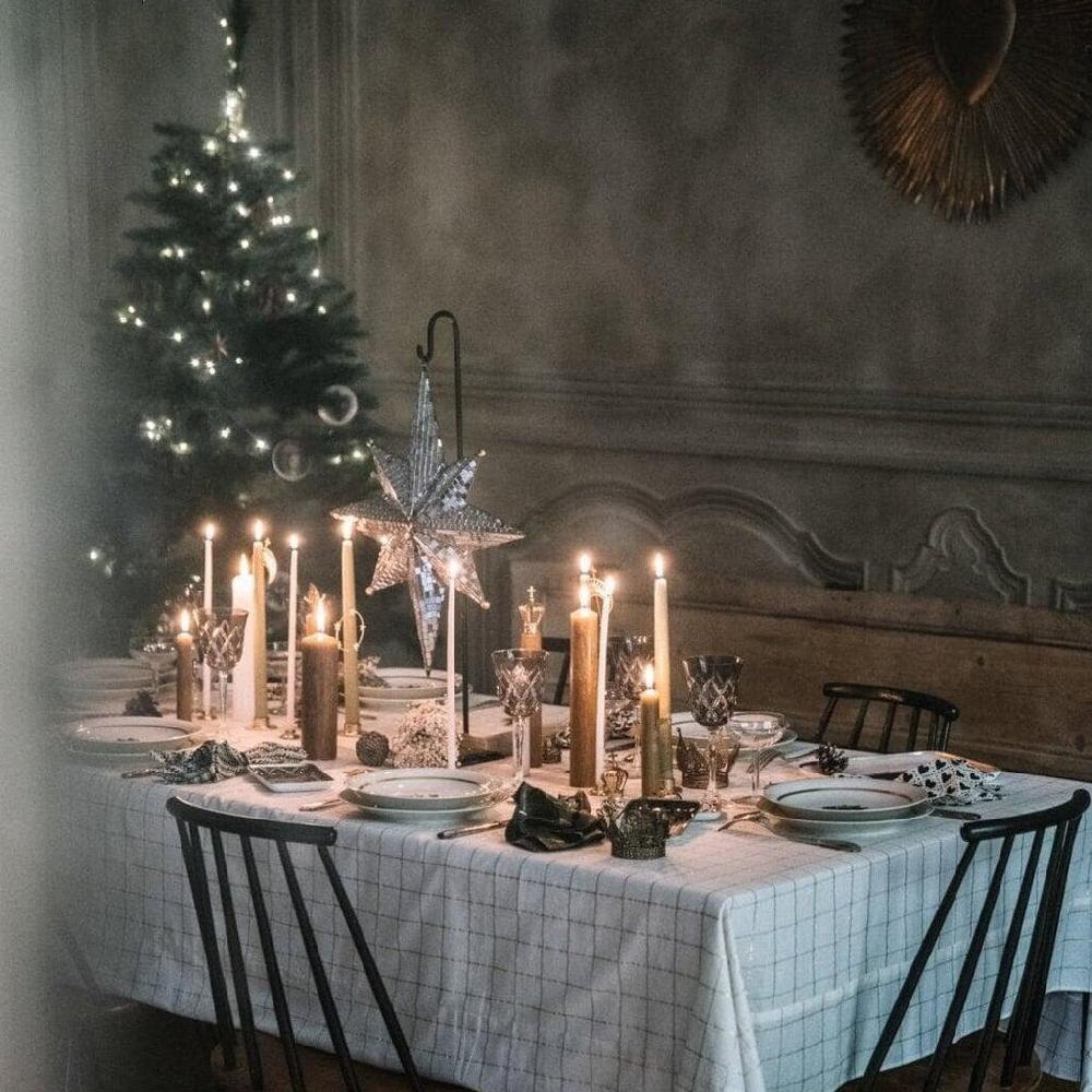 Greige Glorifier Stand For Faceted Mirror Star Or Heart Ornaments - Boncoeurs