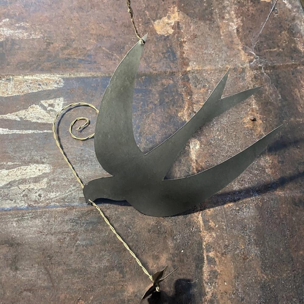 greige Good Luck Bird Hanging Decoration - Walther & Co Denmark