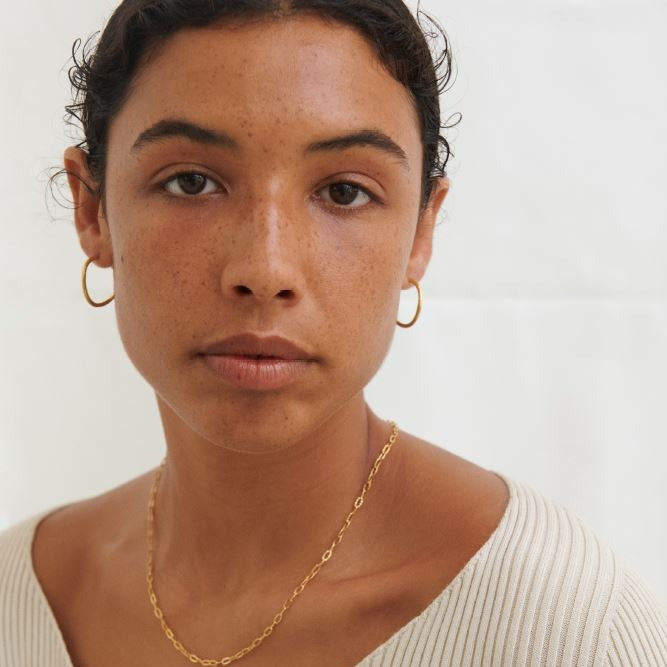 Greige Alba Necklace - Gold - Pernille Corydon