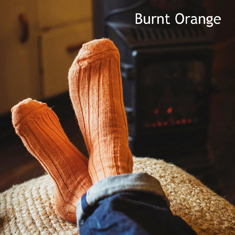 Greige Alpaca Bed Socks