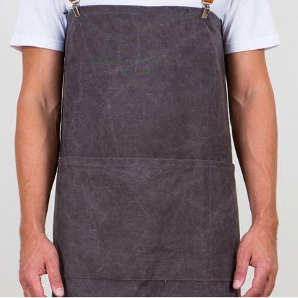 Greige Apron With Braces