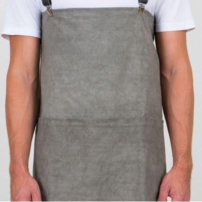 Greige Apron With Braces