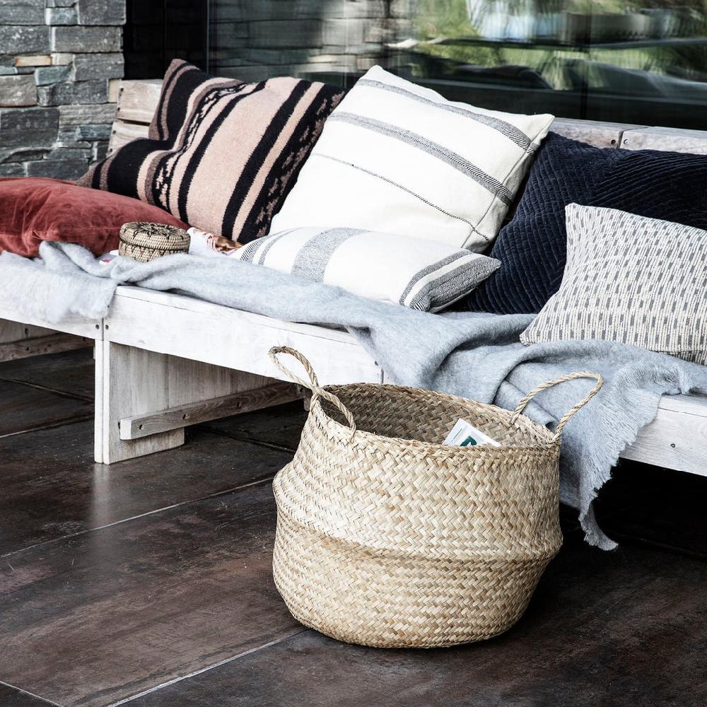 Greige Basket Tanger 45cm Diameter - House Doctor