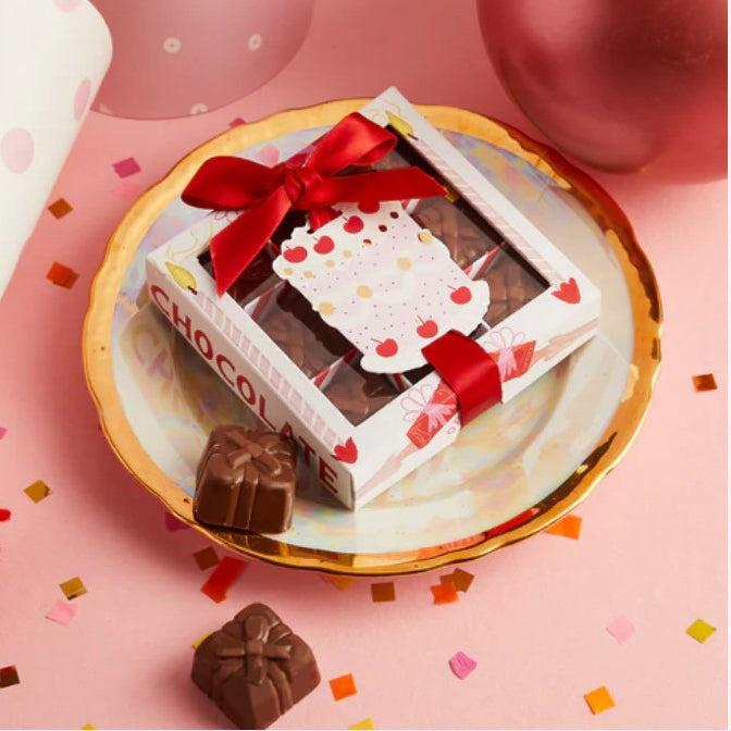 Greige Birthday Present Truffles