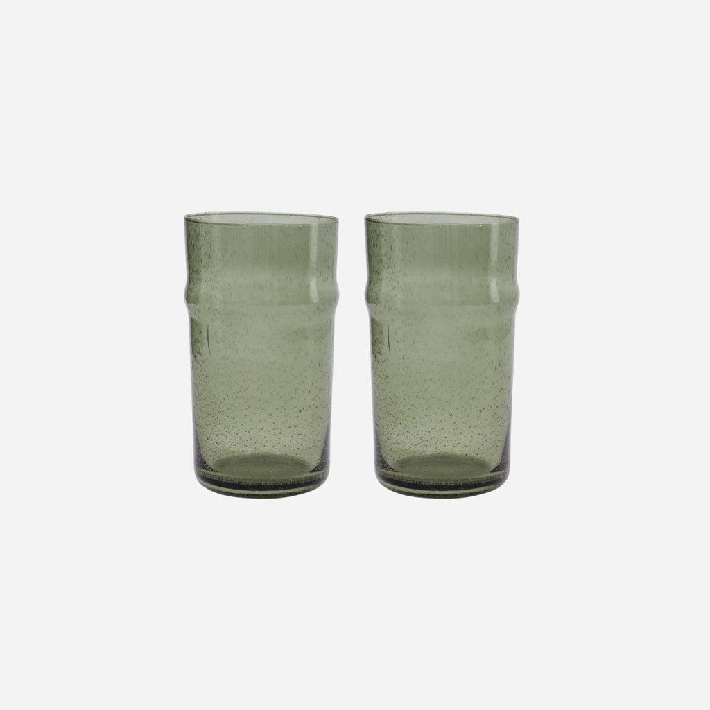 Greige Bubble Tumbler - Aqua Blue Or Green