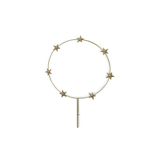 Greige Candle Decoration - Large Aureole - Boncoeurs