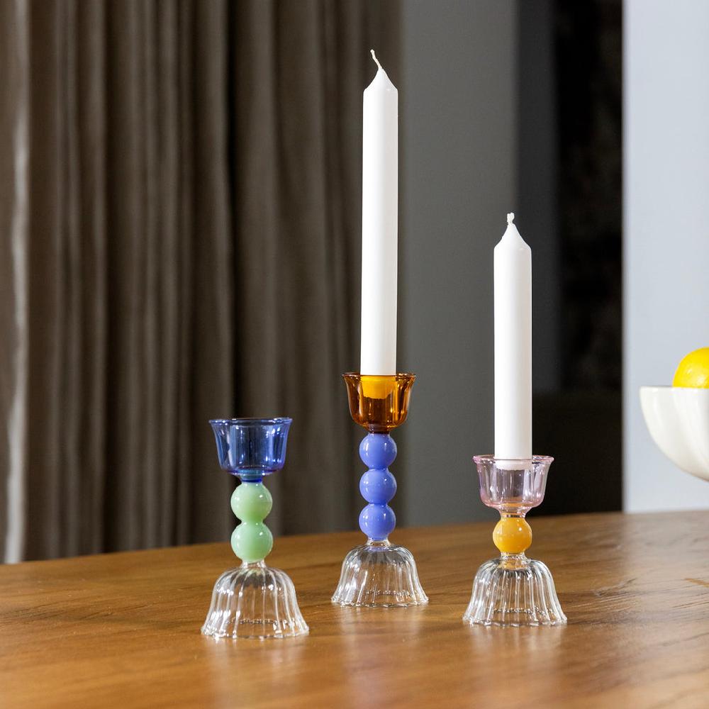 Greige Candle Holder Perle - &Klevering Amsterdam