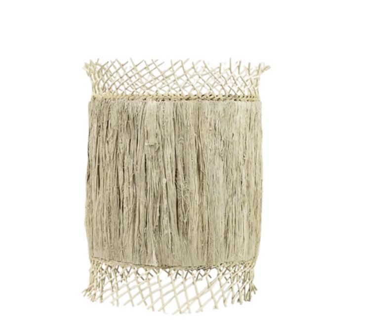 Greige Cane Lampshade From Olsson & Jensen