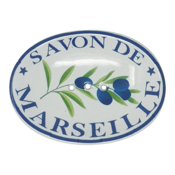 Greige Ceramic Retro Soap Dish - Assorted