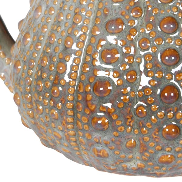 Greige Ceramic Urchin Pitcher - Mottled