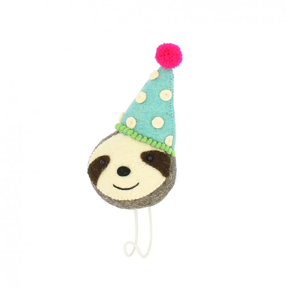 Greige Cute Felt Animal Coat Hooks