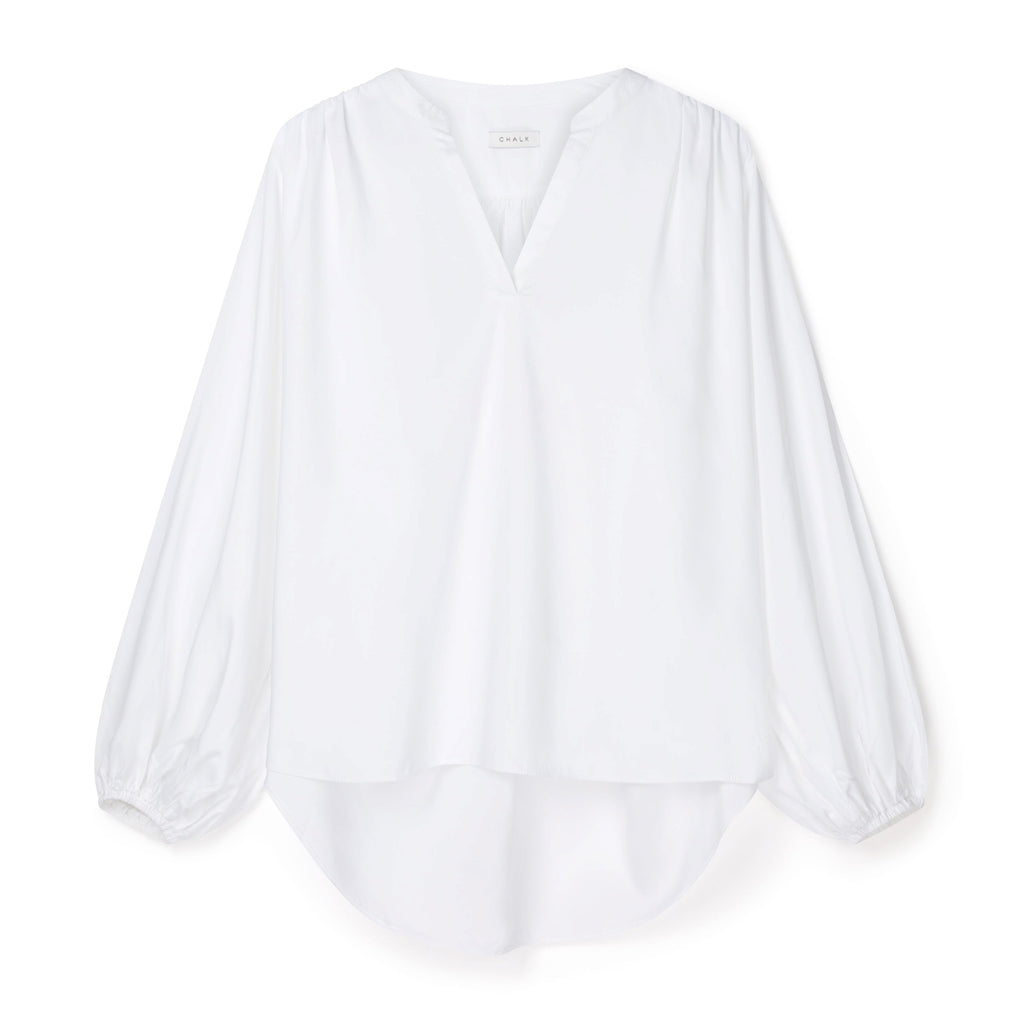 Greige Deb Shirt From Chalk - White