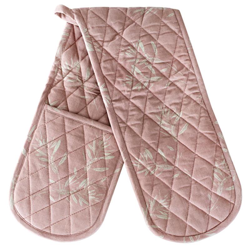 greige Double Oven Glove - Various Designs