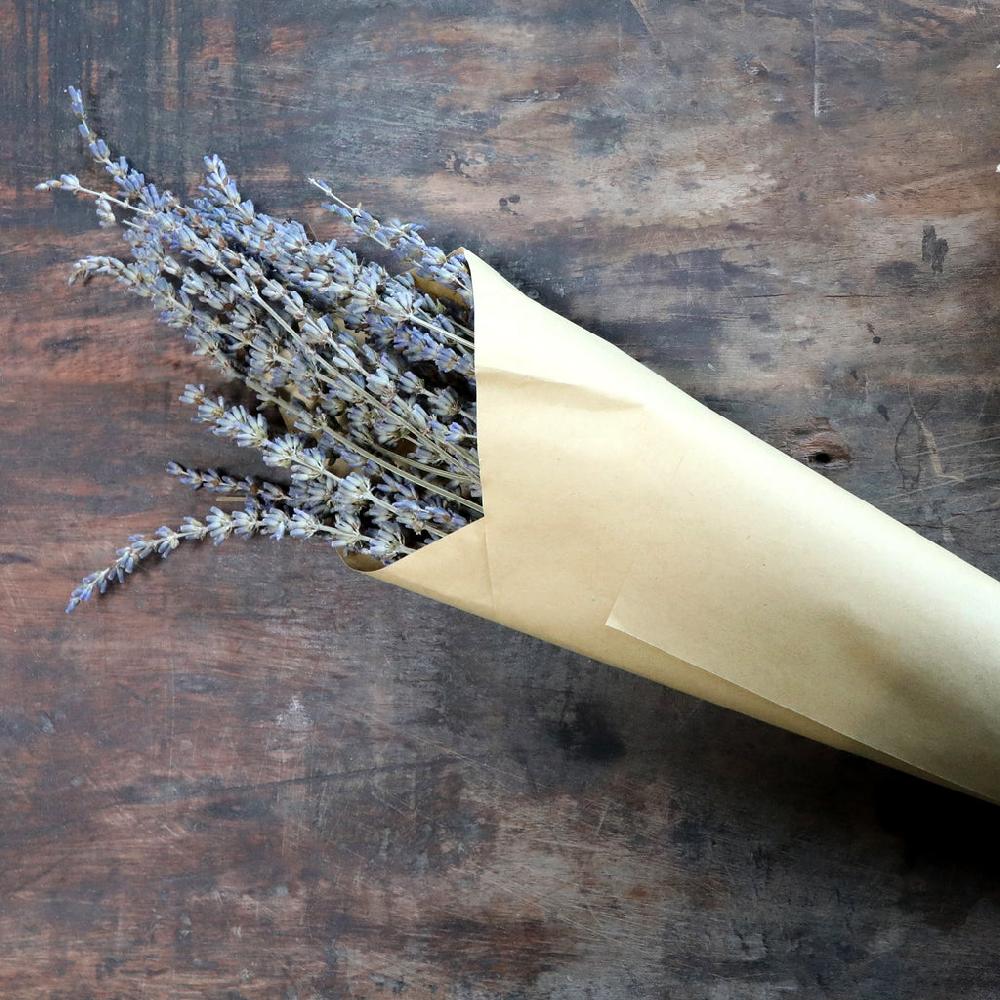 greige Dried Lavender Bunch