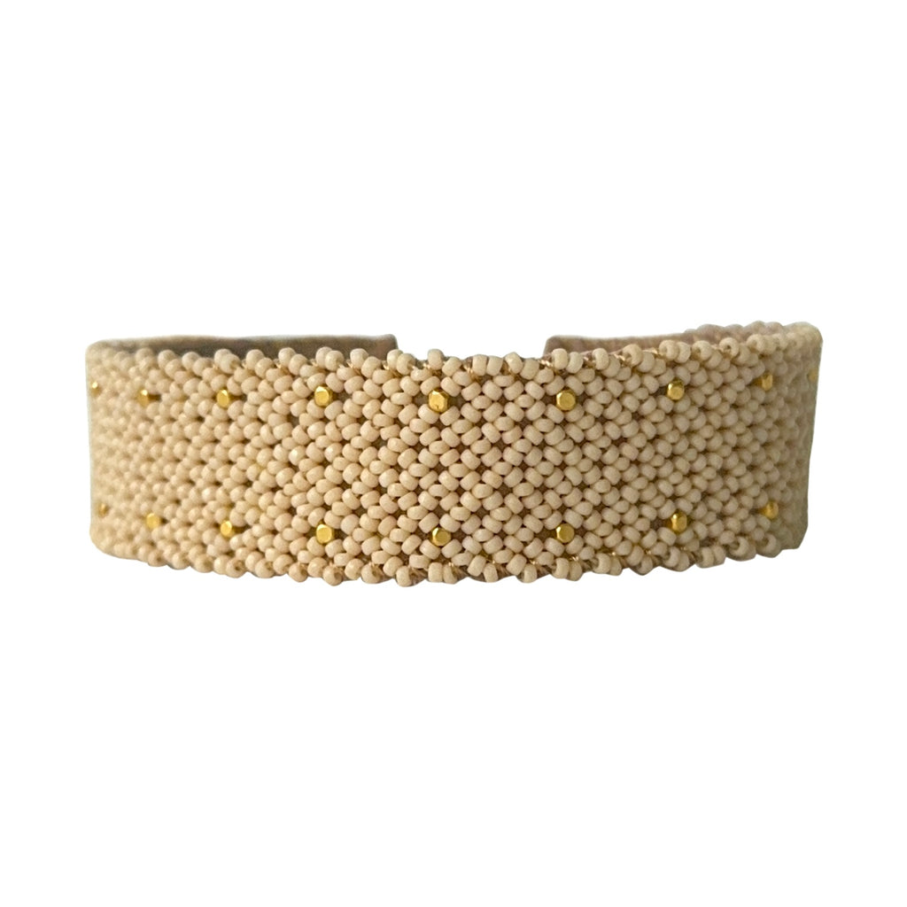 greige Eddy Bracelet - Antique Beige - Ibu Jewels