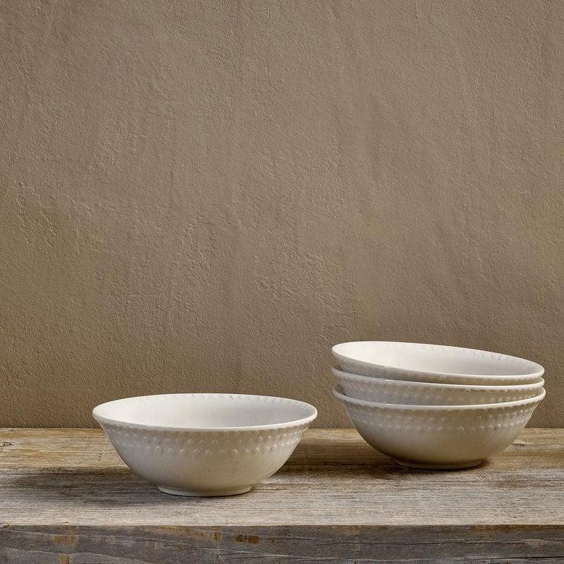 greige Ela Dinnerware Range - Cream - Bowl