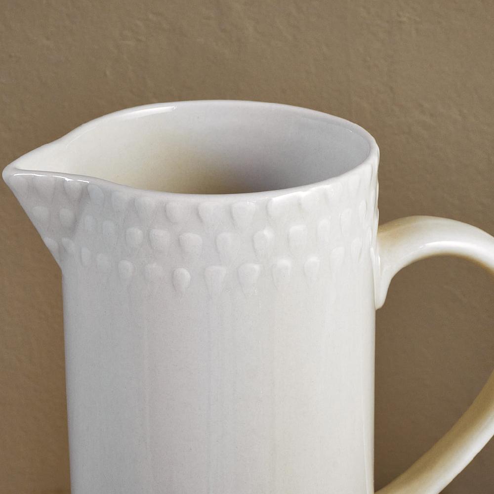 Greige Ela Dinnerware Range - Cream - Jug