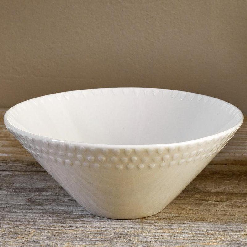 Greige Ela Dinnerware Range - Cream - Serving Bowl
