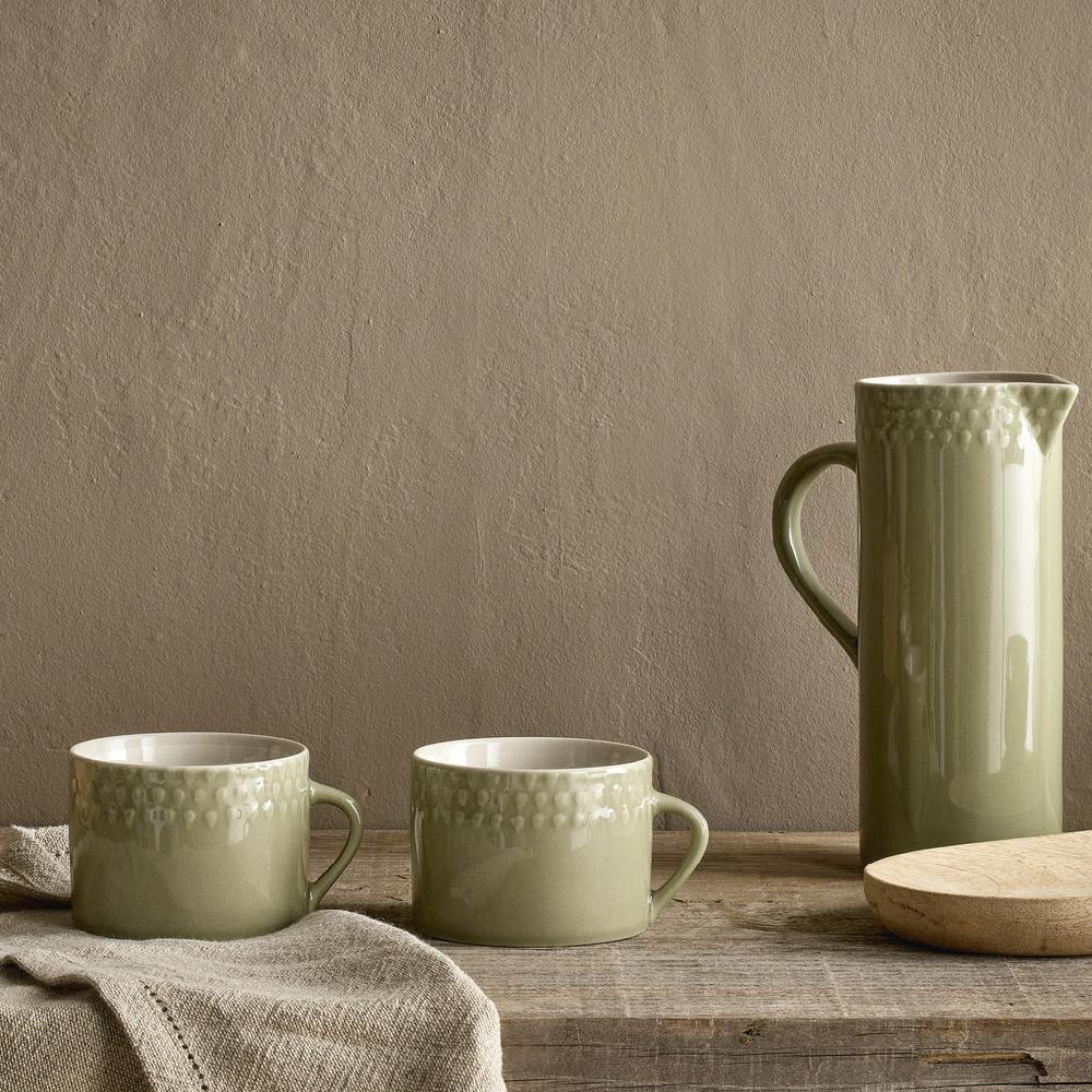 Greige Ela Dinnerware Range - Mug - Large