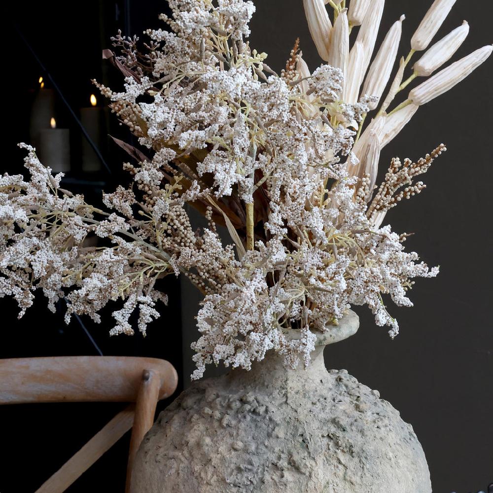 Greige Faux Antique Water Pot