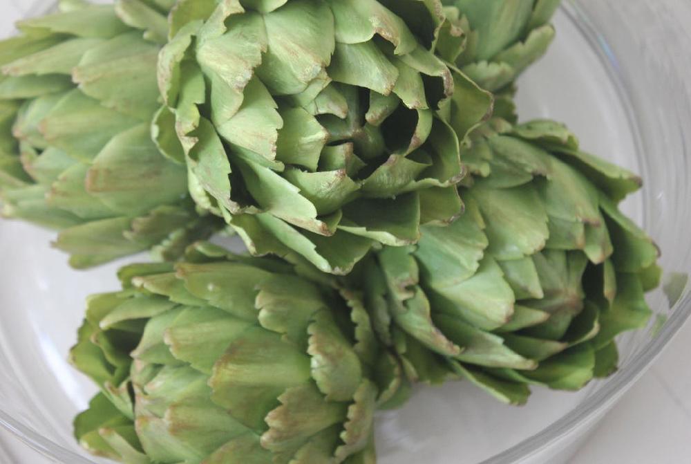 Greige Faux Artichoke