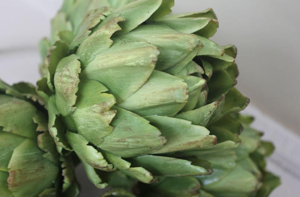 Greige Faux Artichoke