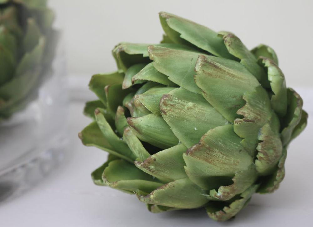 greige Faux Artichoke