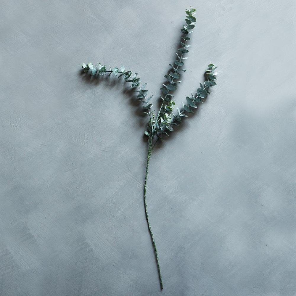 Greige Faux Eucalyptus Sage