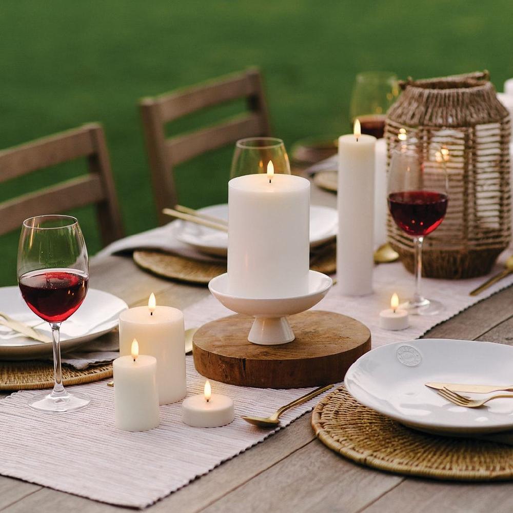 greige Faux LED Tealight - Non Wax Coated - 400 hrs