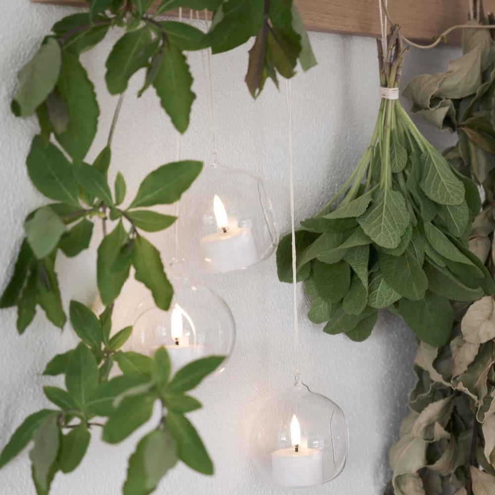 Greige Faux LED Tealight - Wax Coated - 400+ Hrs